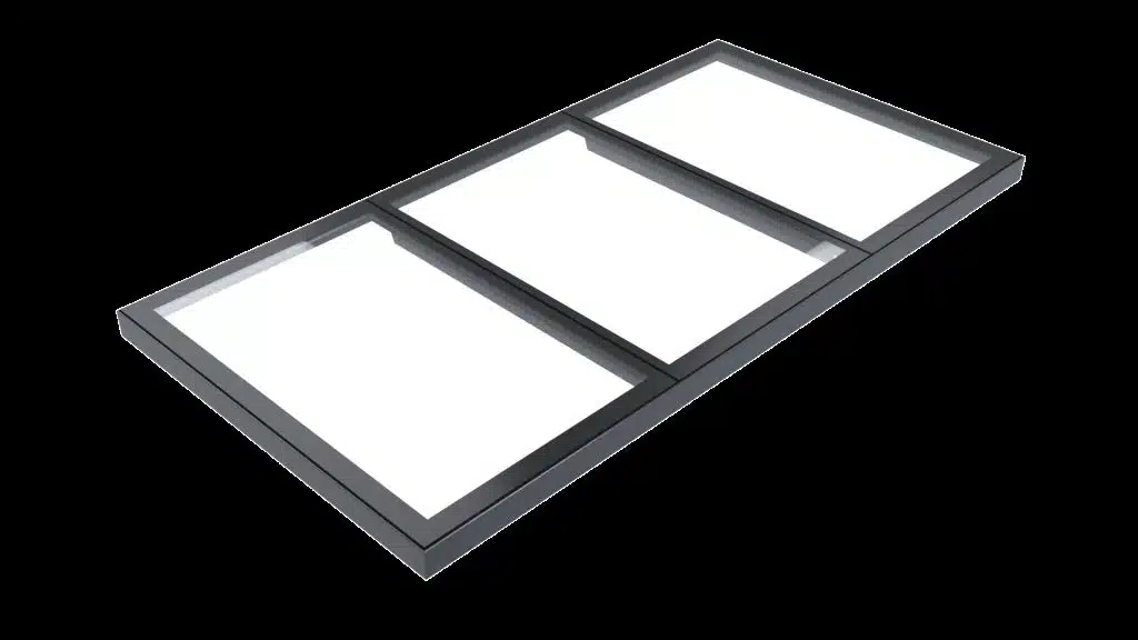 Modular Flat Linked Rooflights