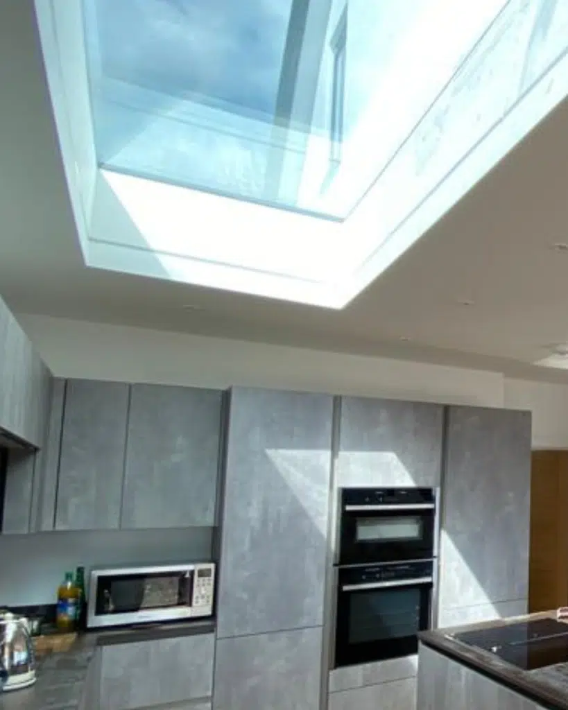 triple glazed flat rooflight