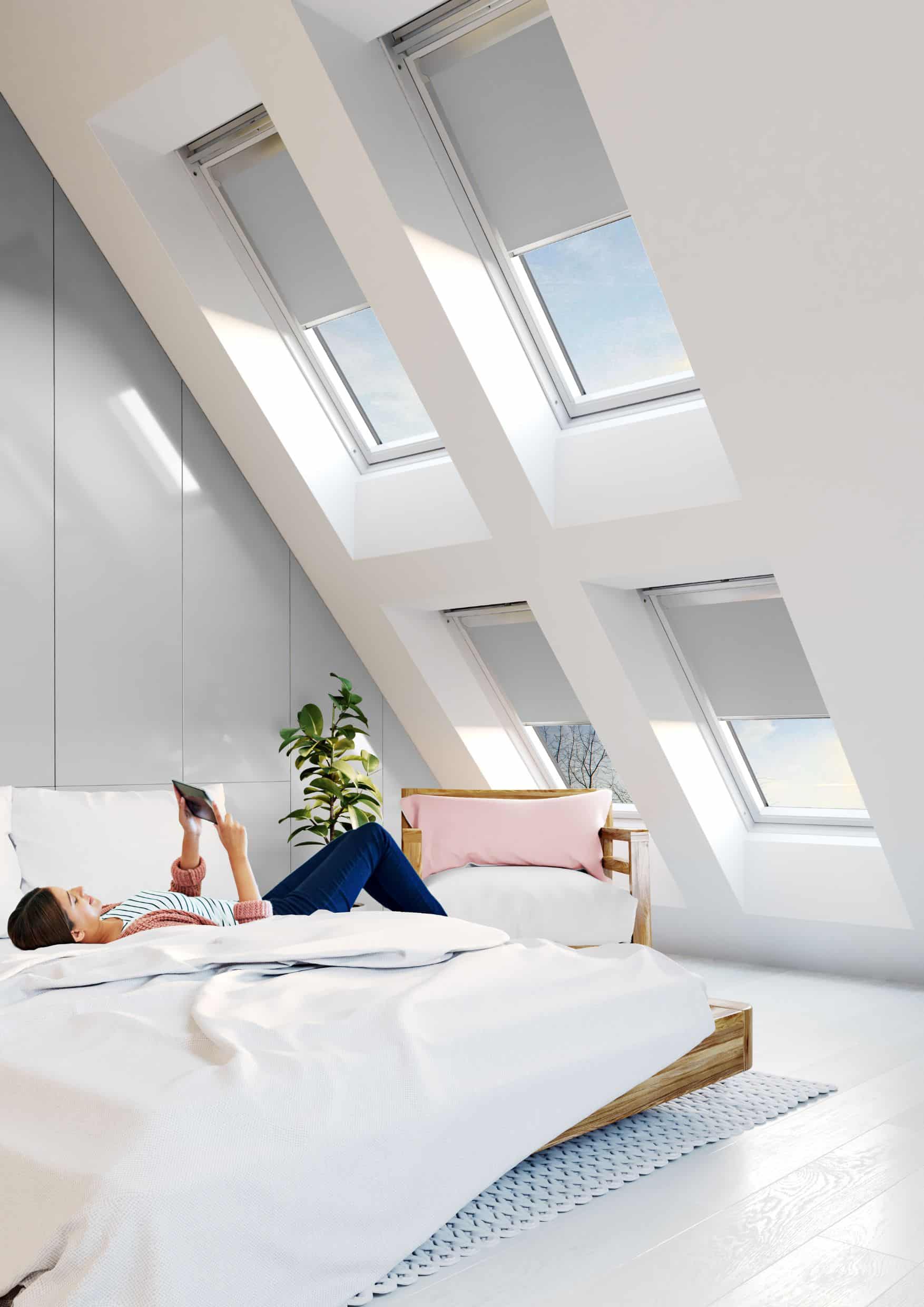 Keylite Centre Pivot Roof Windows – Electric
