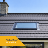 triple glazed flat rooflight