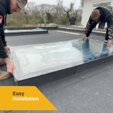 triple glazed flat rooflight