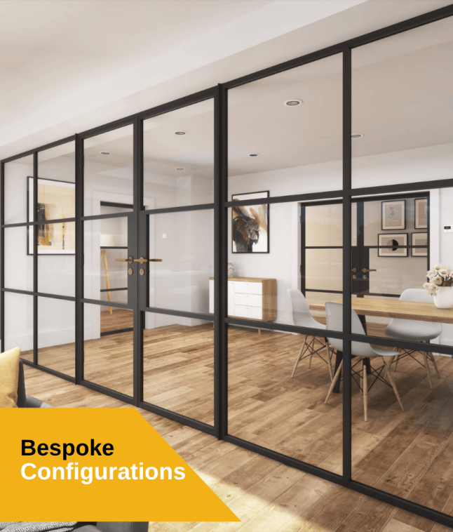 Internal Glass Partitions