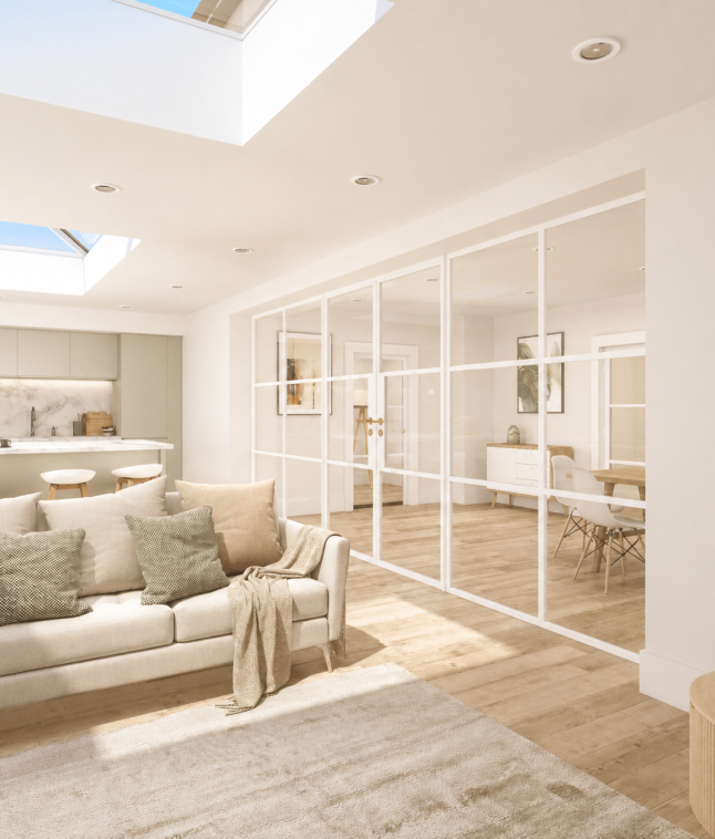 Internal Glass Partitions