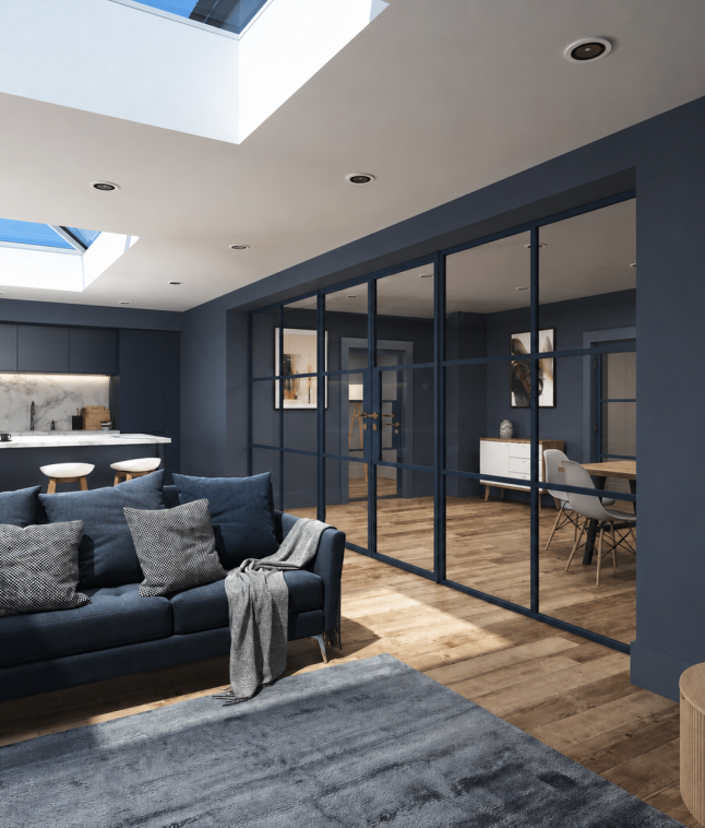 Internal Glass Partitions
