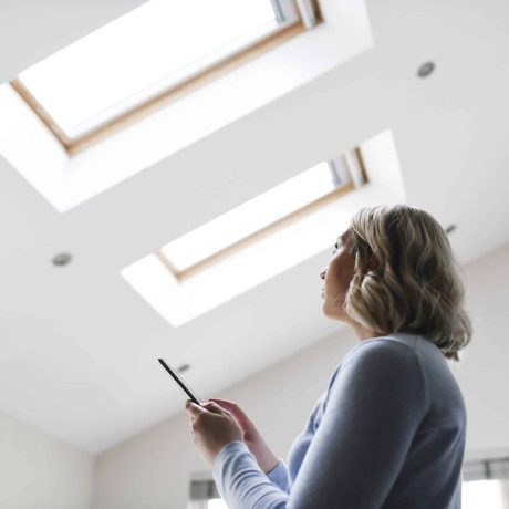 Centre Pivot Roof Windows - Solar