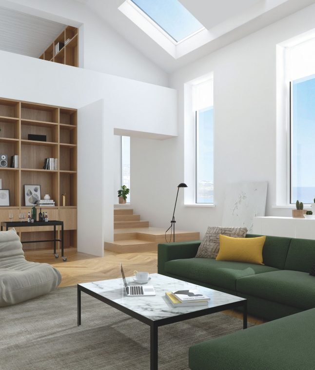 Keylite Centre Pivot Roof Windows – Electric