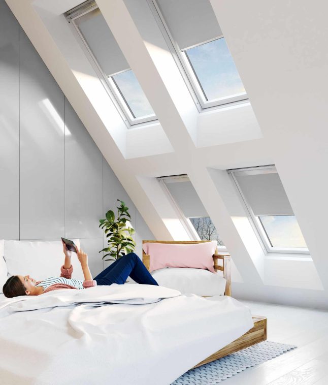 Keylite Centre Pivot Roof Windows – Electric