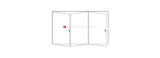 2100mm x 5000mm Premium Aluminium Bifold Doors