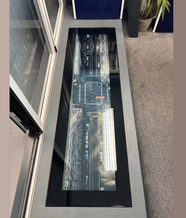 Image of our high quality walk on rooflight